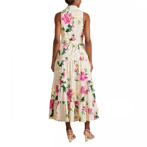 NWT Vineyard Vines Kentucky Derby Tiered Maxi Dress, Size 12 - Picture 5 of 5
